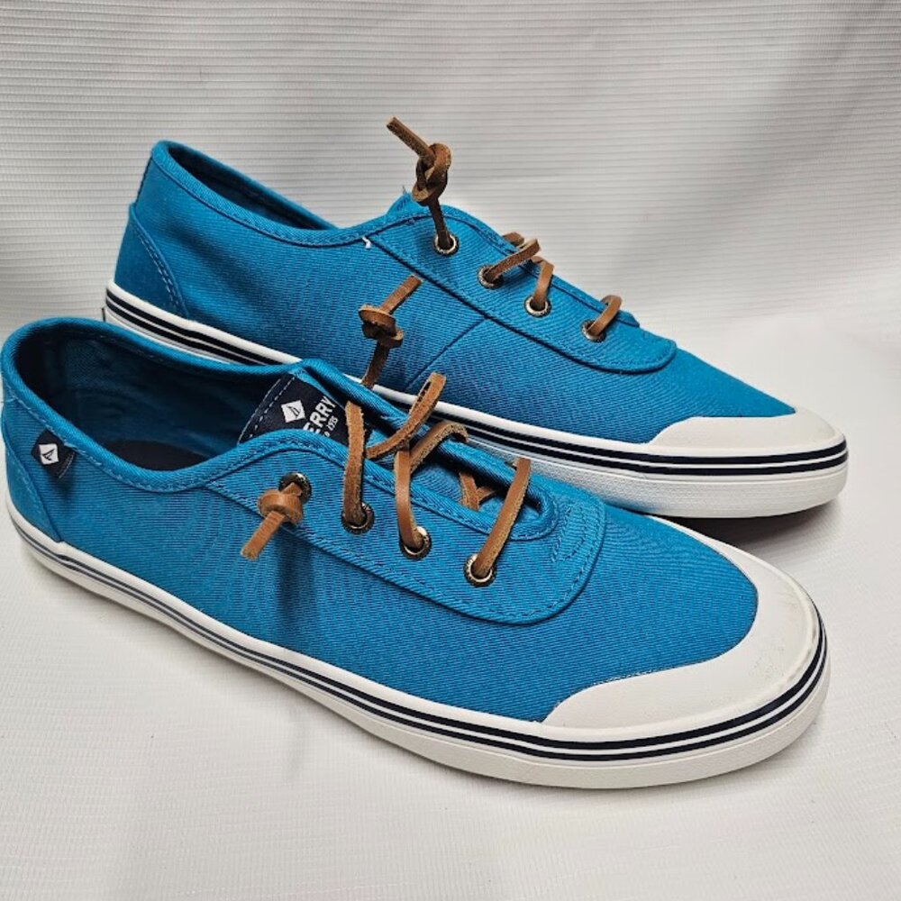 Sperry Lounge 2 Lace-Up Caneel Bay Size 9.5 blue